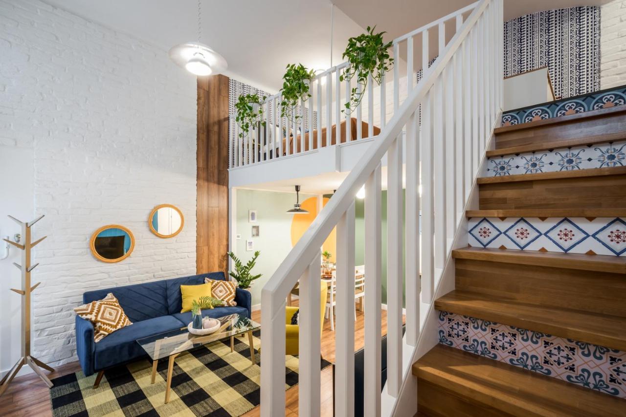 Colorful Designer Home In The Heart Of Budapeszt Zewnętrze zdjęcie